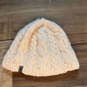 Womens Northface cable knit winter hat